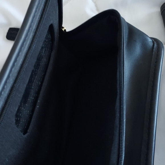 Dark Navy/Black Brighton Draw Sting Sac Purse - Picture 5 of 7